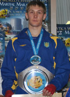 Є. Єгоров - МСМК, Чемпіон Світу з кікбоксингу (2011 р.).jpg