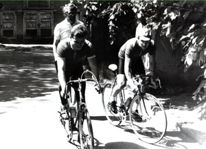 Тренування велосипедистів під керівництвом Р.М. Час та О.А. Габреля